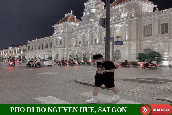 Phố đi bộ NGuyễn Huệ ở quận nào?